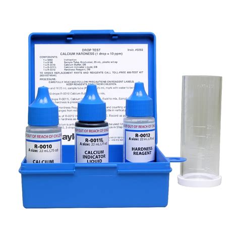 calcium hardness tester|recommended calcium hardness for pool.